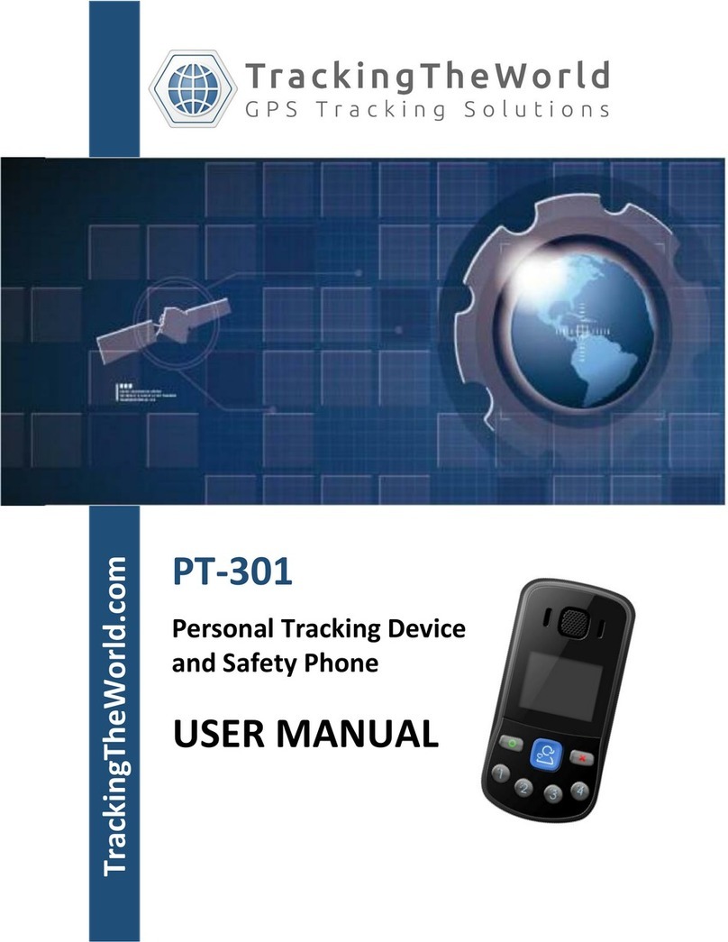 Tracking The World PT-301 user manual