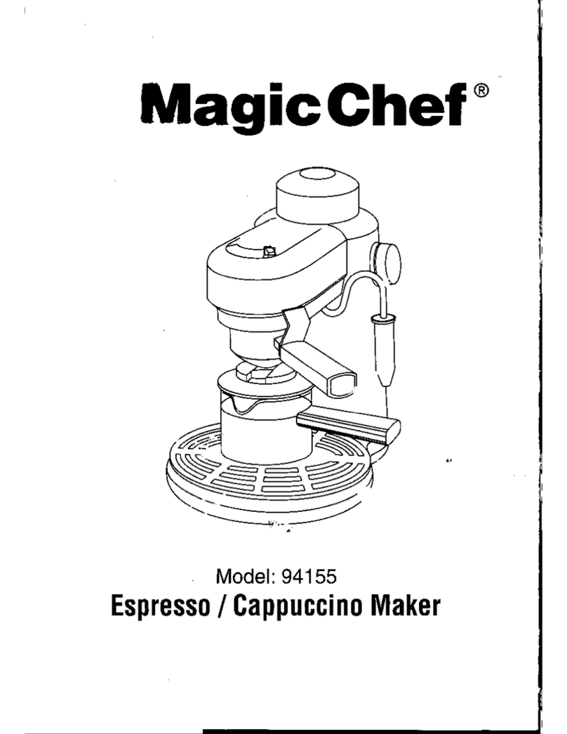 Magic Chef 94155 User manual