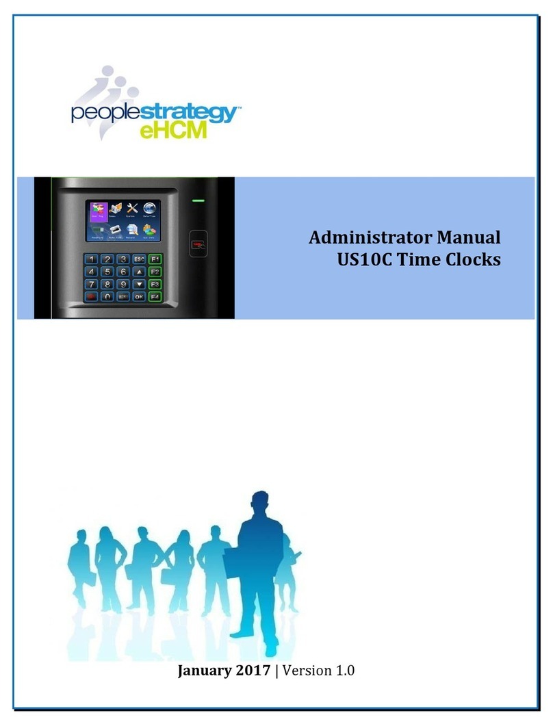 PeopleStrategy us10c Administrator's manual