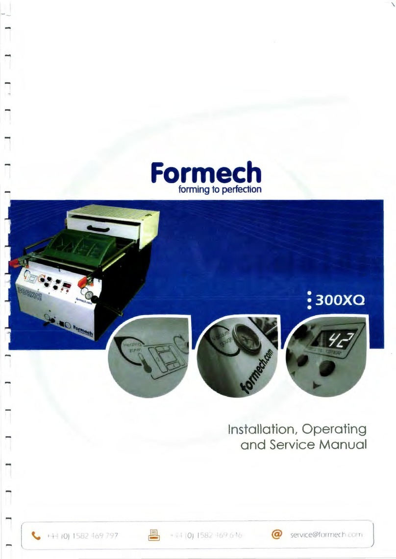 FORMTECH 300XQ Installation, operating and service manual