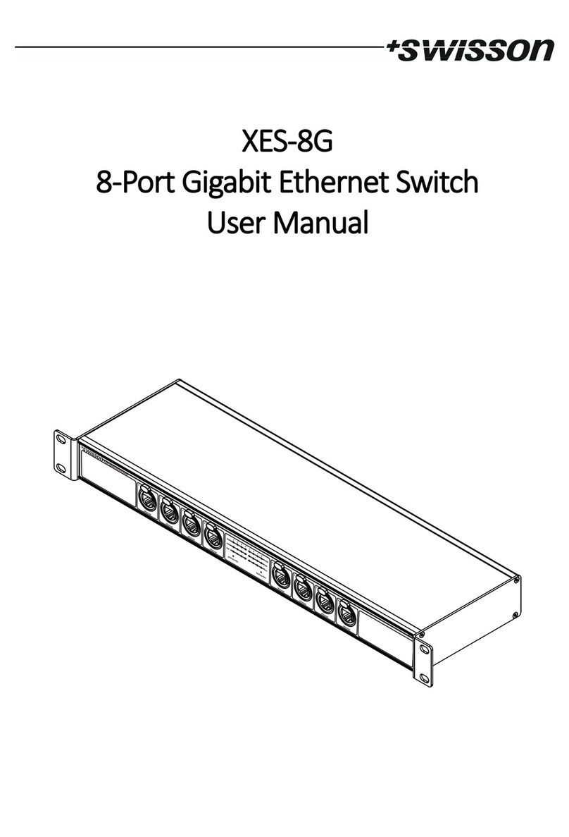 Swisson XES-8G User manual