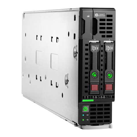HP ProLiant BL460c Gen9 User manual