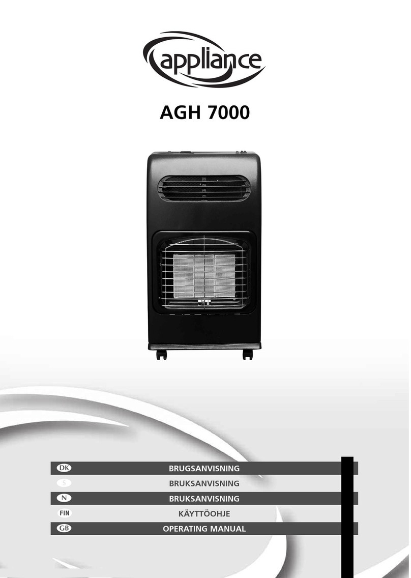 Appliance AGH 7000 operating manual