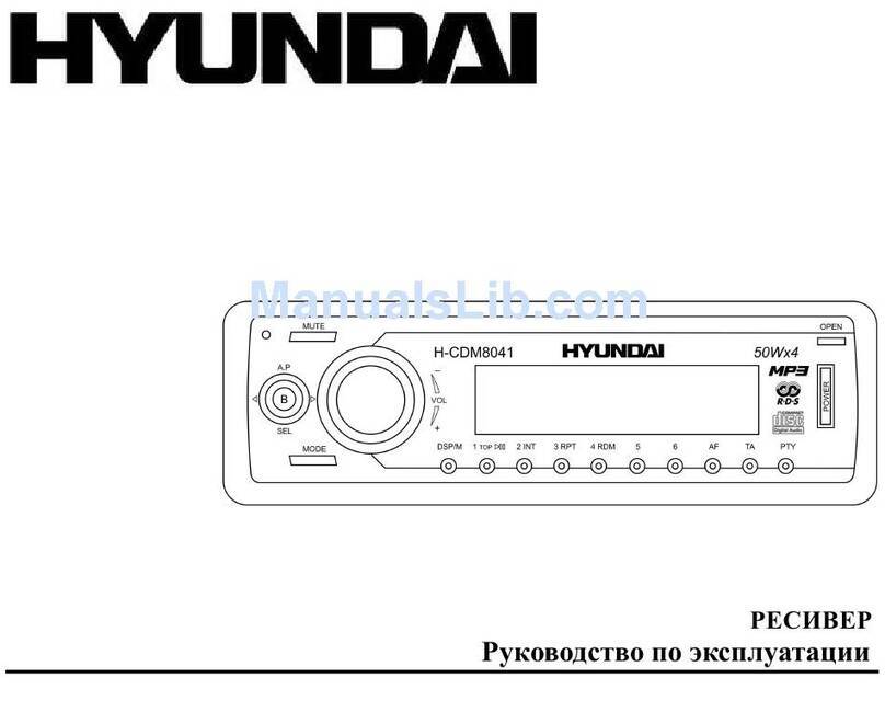Hyundai H-CDM8041 instruction manual