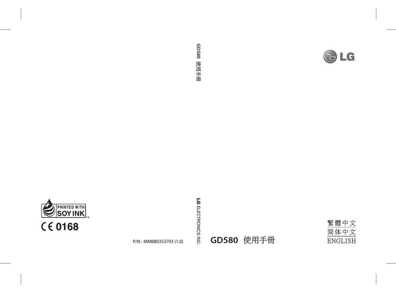 LG GD580 User manual