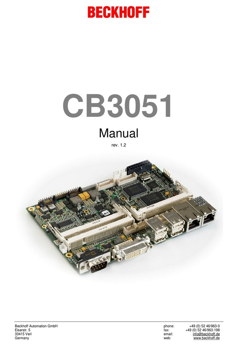 Beckhoff CB3051 User manual