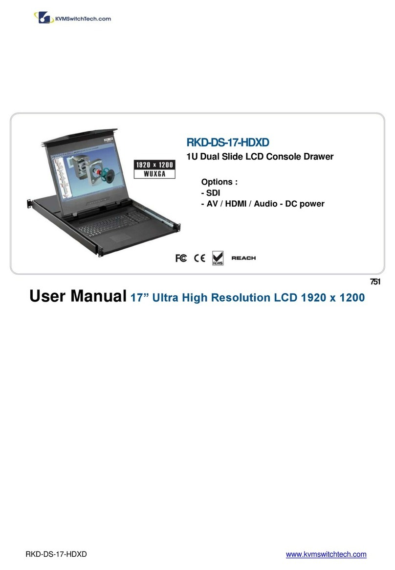 KVM SWITCHES RKD-DS-17-HDXD User manual