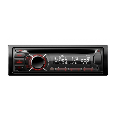 JVC KD-R440JW User manual