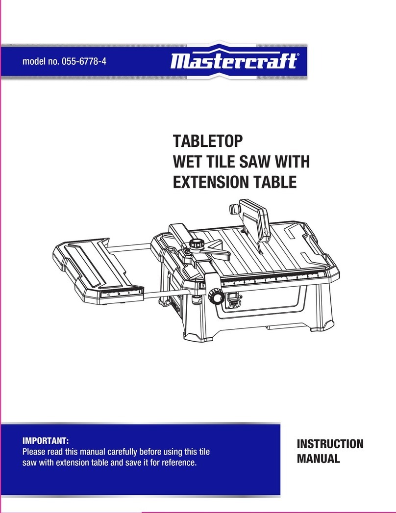 MasterCraft 055-6778-4 User manual