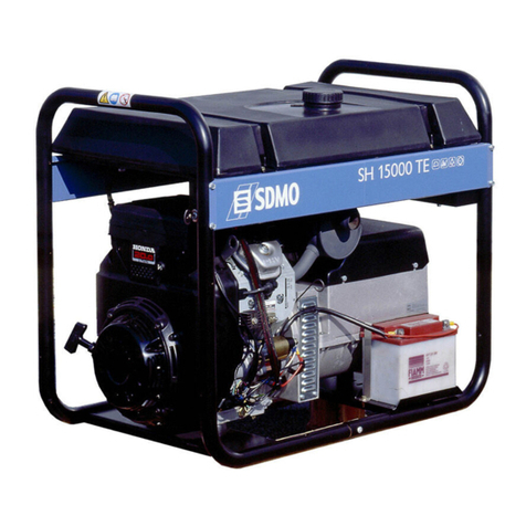 SDMO SH 10000E Operating instructions