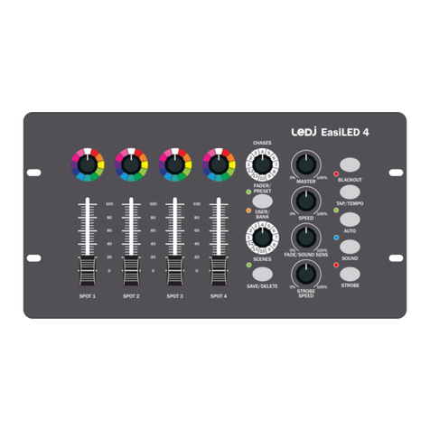 Ledj EasiLED 4 User manual
