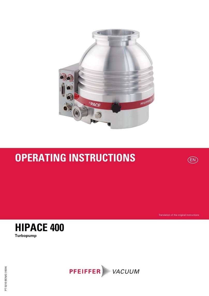 Pfeiffer HiPace 400 Operating	 instruction
