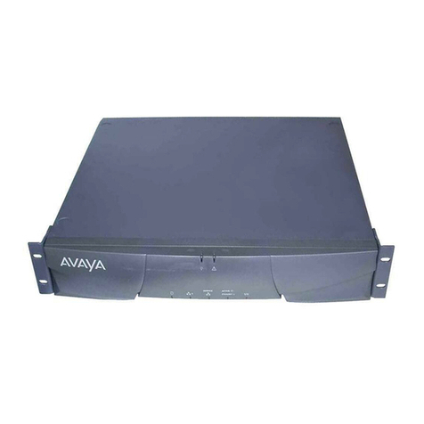 Avaya S8700 Series Instruction Manual