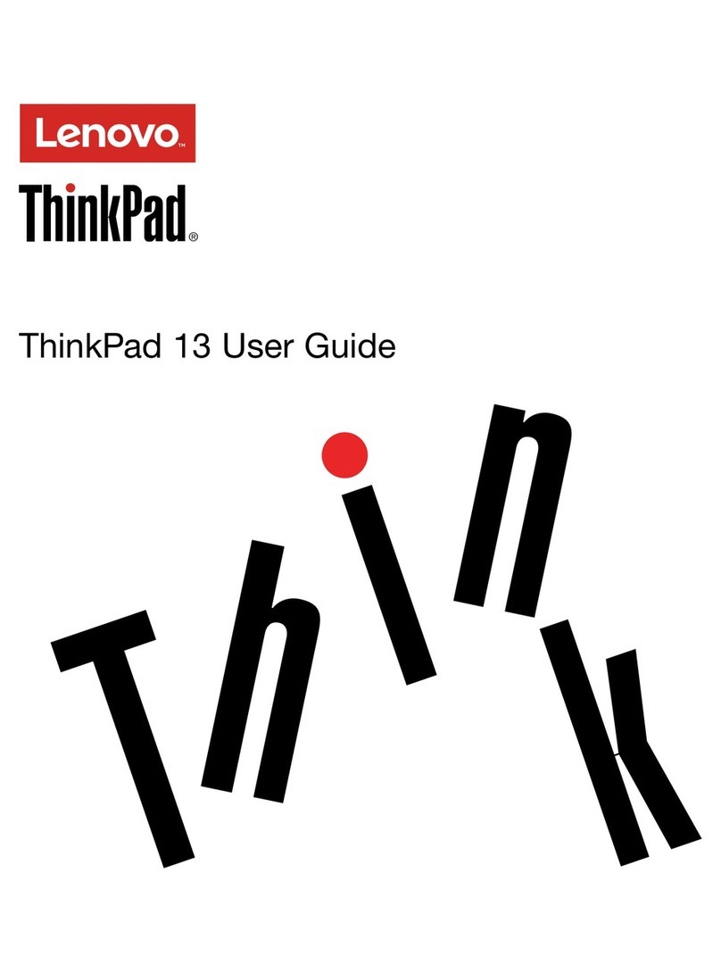 Lenovo thinkpad 13 User manual