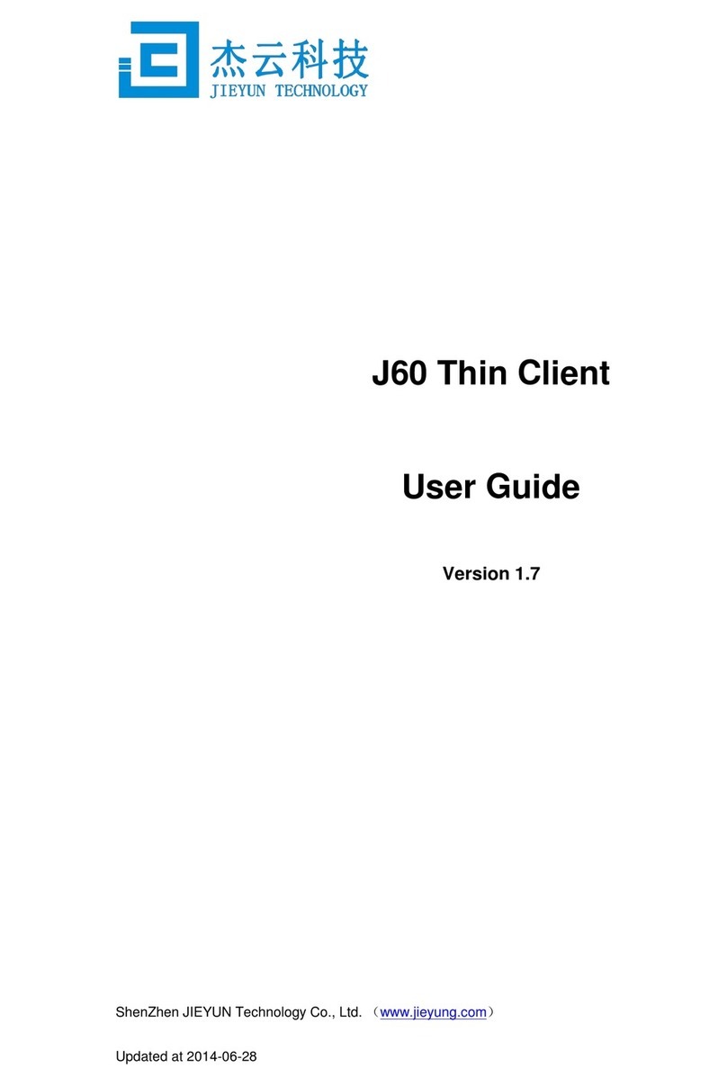 JIEYUN TECHNOLOGY J60 User manual