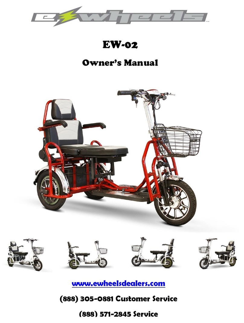 ewheels EW-02 owner's manual