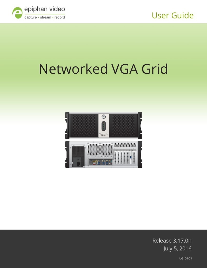 epiphan Networked VGA Grid User manual