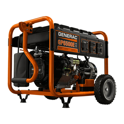 Generac Portable Products GP Series owner's manual Generac Portable Products GP Series owner's manual