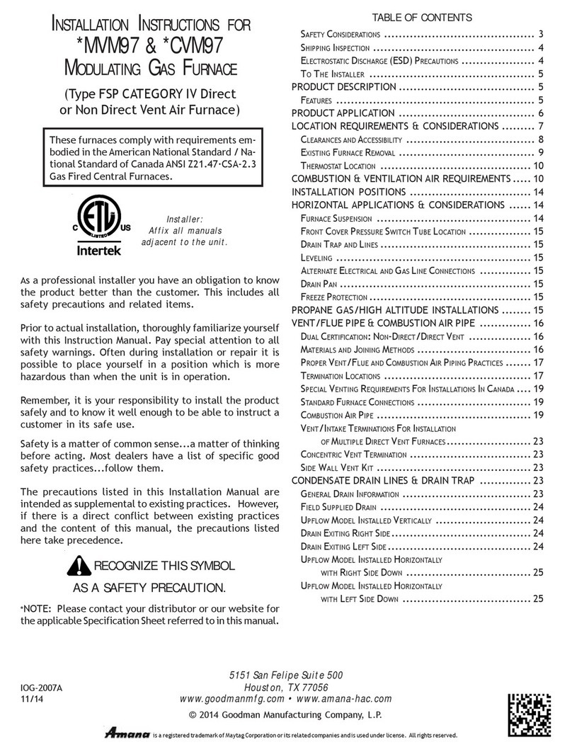 Intertek MVM97 Series installation instructions