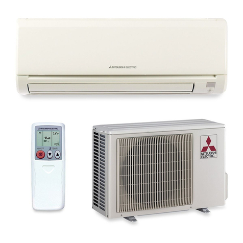 Mitsubishi Electric Mr. Slim MSY-GE09NA-8 Installation and operation manual