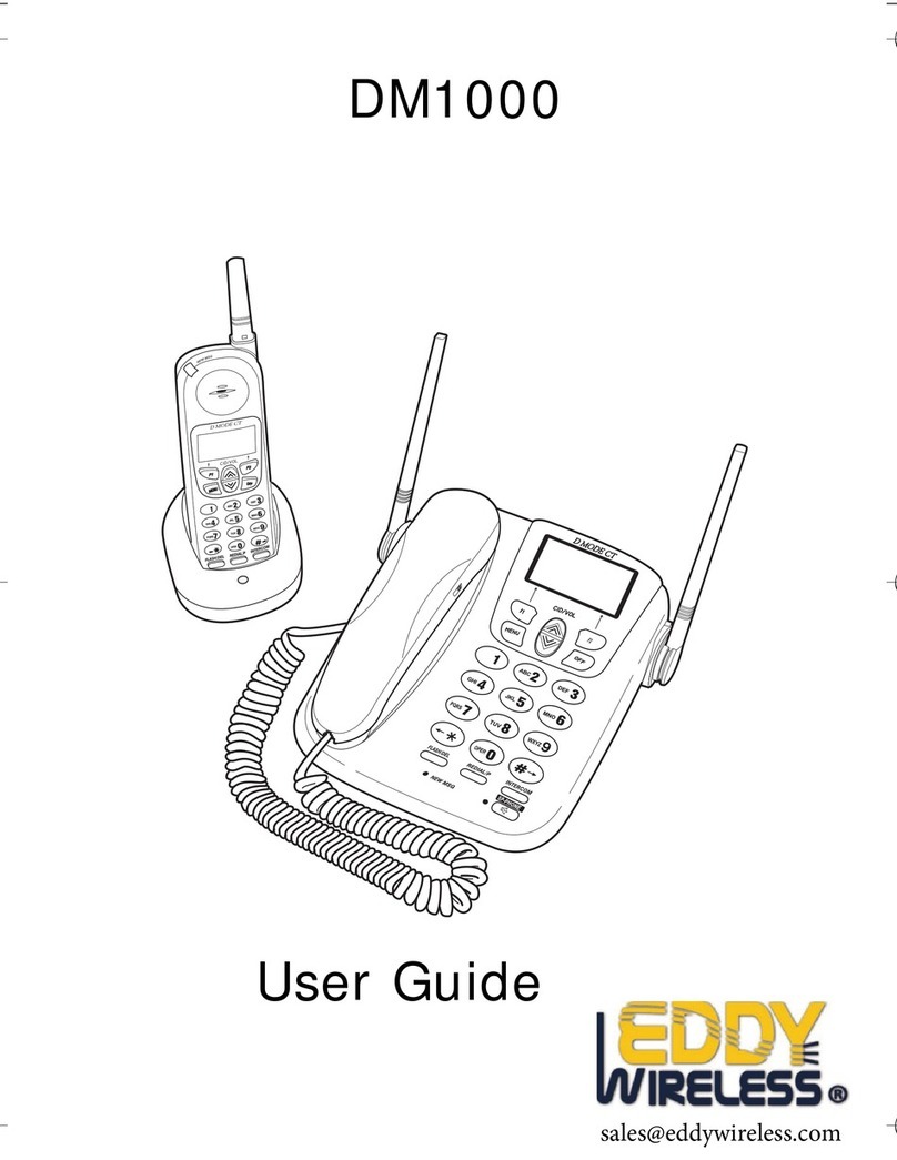 Eddy Wireless DM1000 User manual