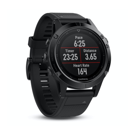 Garmin Fenix5 User manual