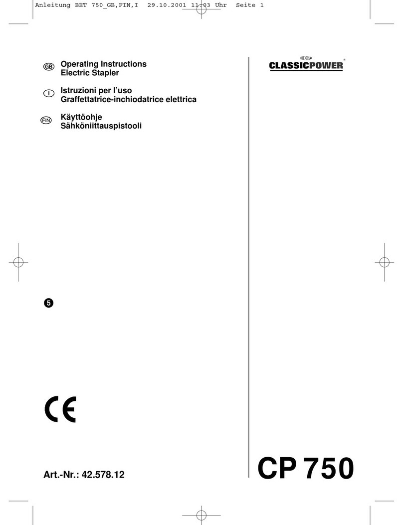 EINHELL CP 750 User manual