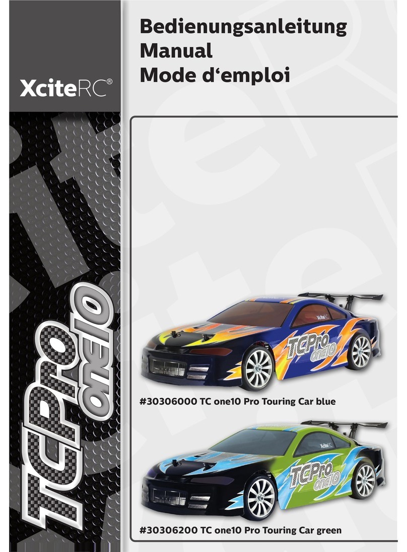 XciteRC TCPRO ONE10 30306000 User manual