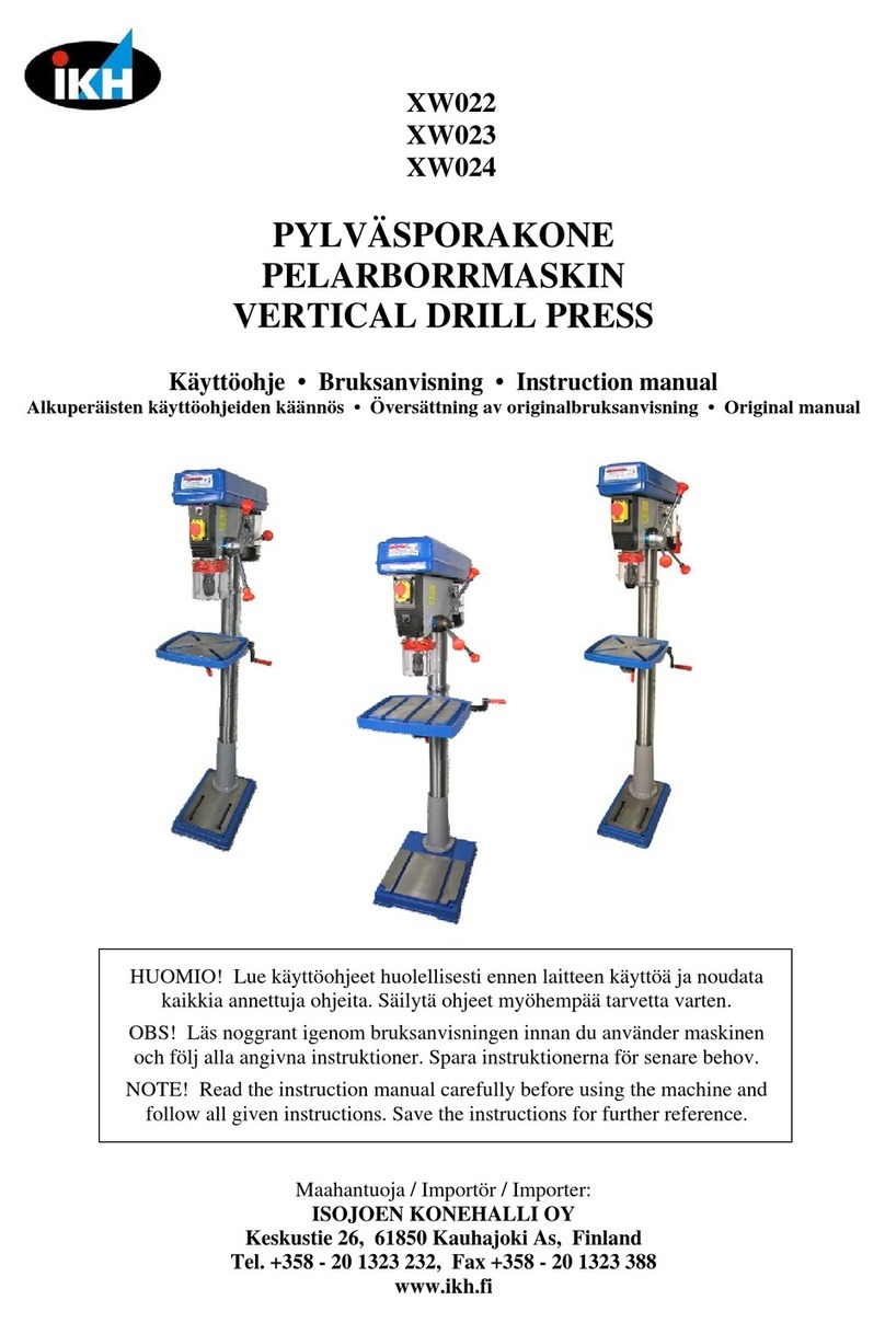IKH XW022 User manual