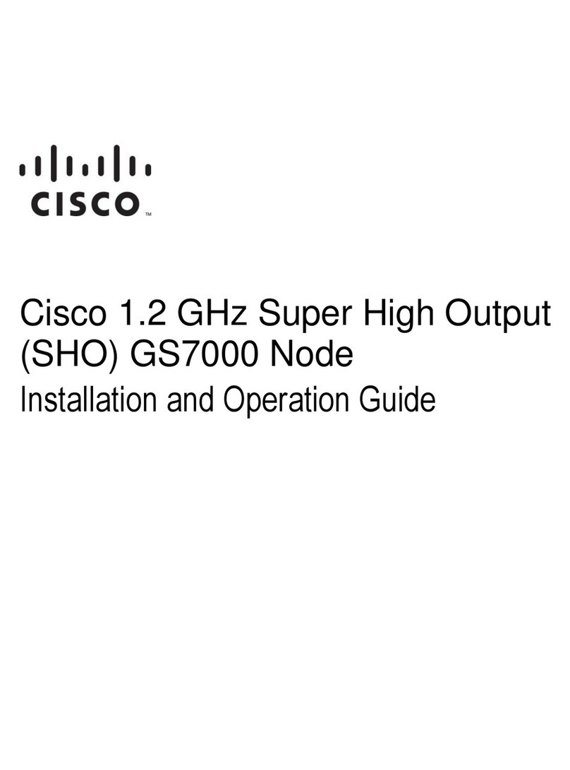 Cisco GS7000 Operating instructions Cisco GS7000 Operating instructions