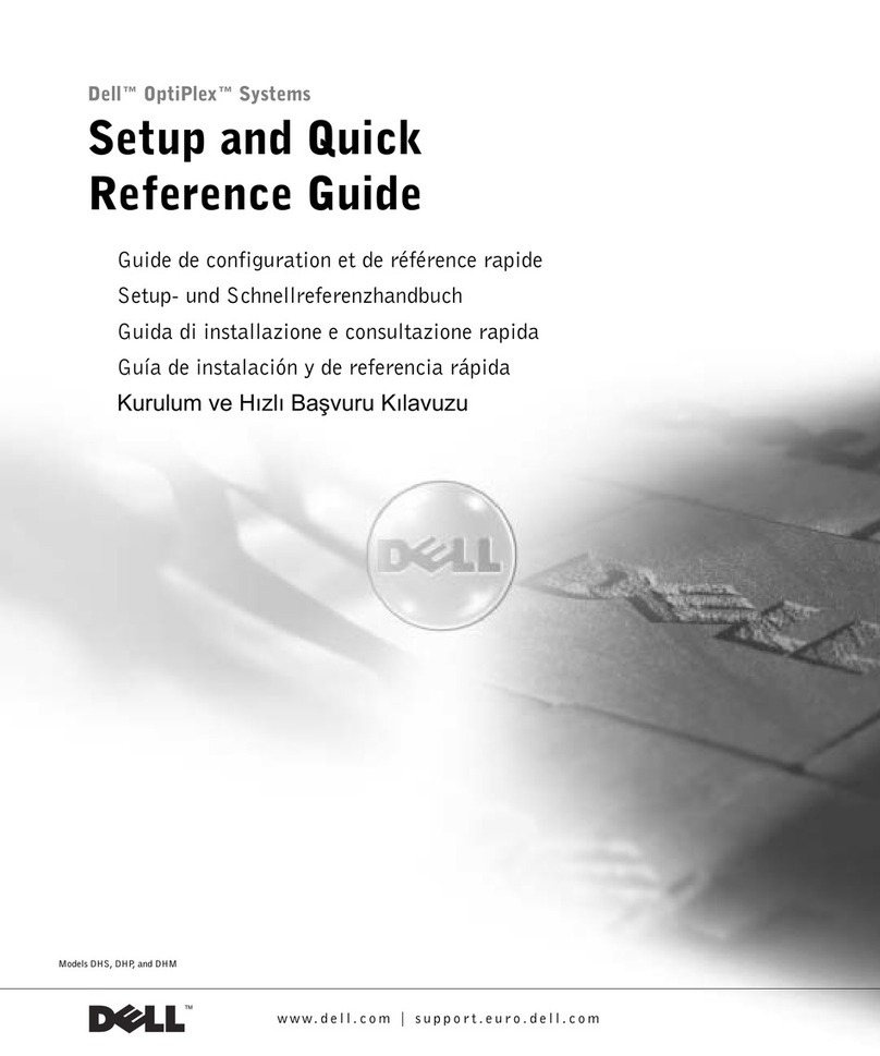 Dell OptiPlex GX270 User manual