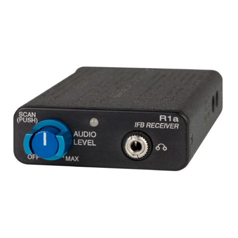 Lectrosonics IFBR1a User manual