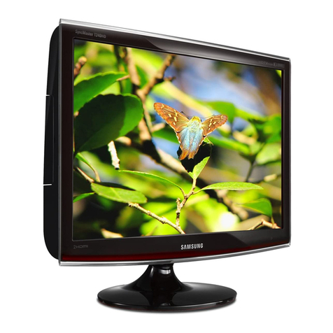 Samsung T260HD - SyncMaster - 25.5" LCD Monitor User manual