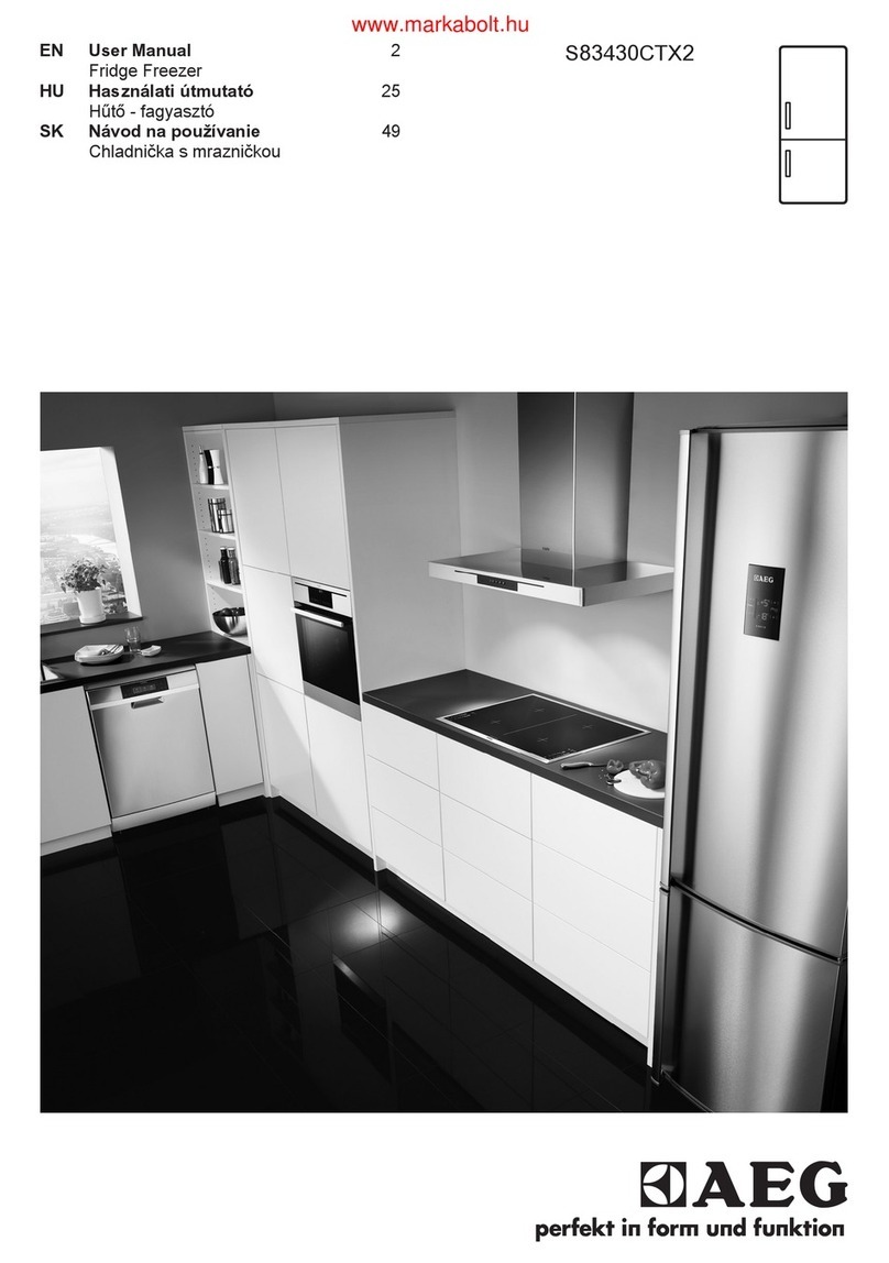 AEG S83430CTX2 User manual