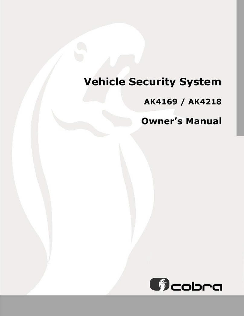Cobra AK4169 owner's manual