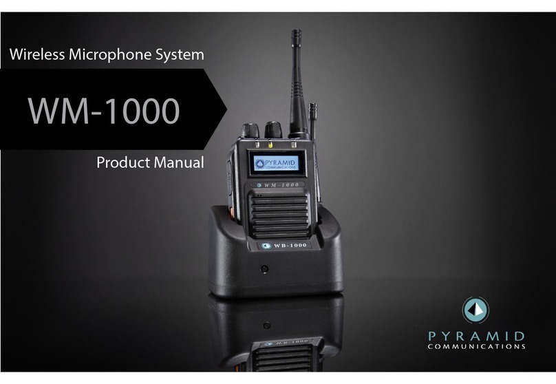Pyramid WM-1000 product manual