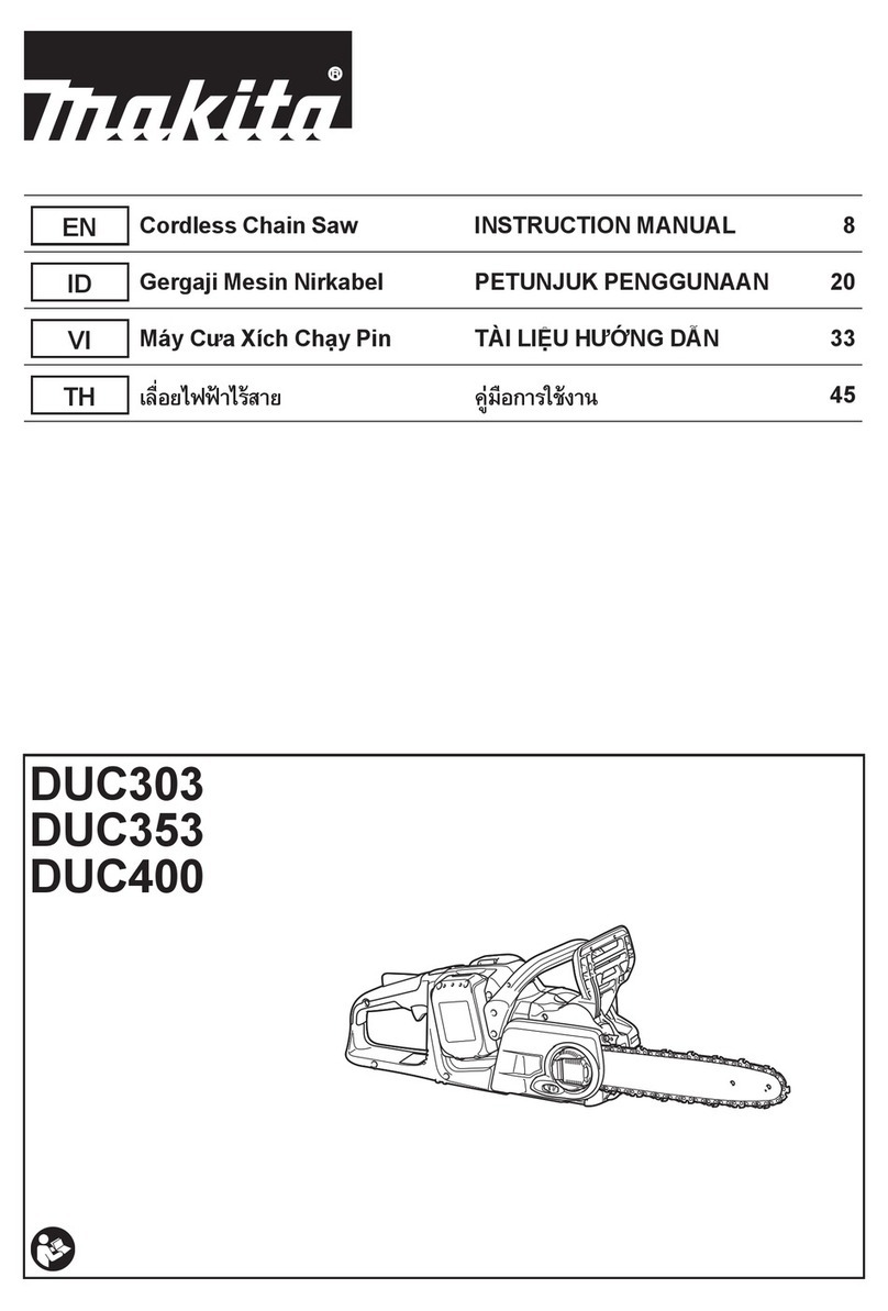 Makita DUC303 User manual