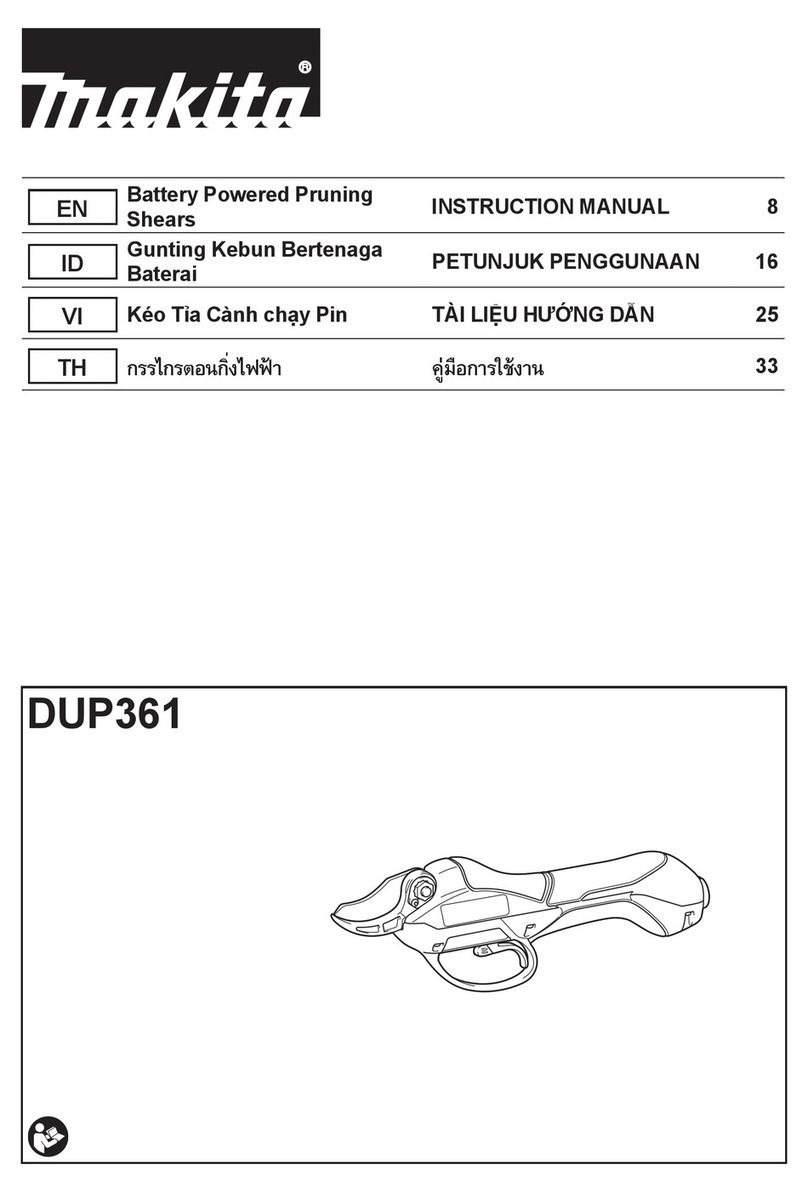 Makita DUP361 instruction manual
