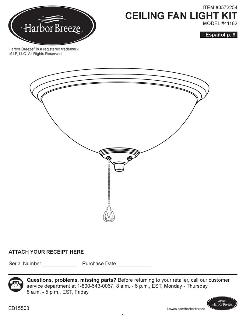 Harbor Breeze 41182 User manual