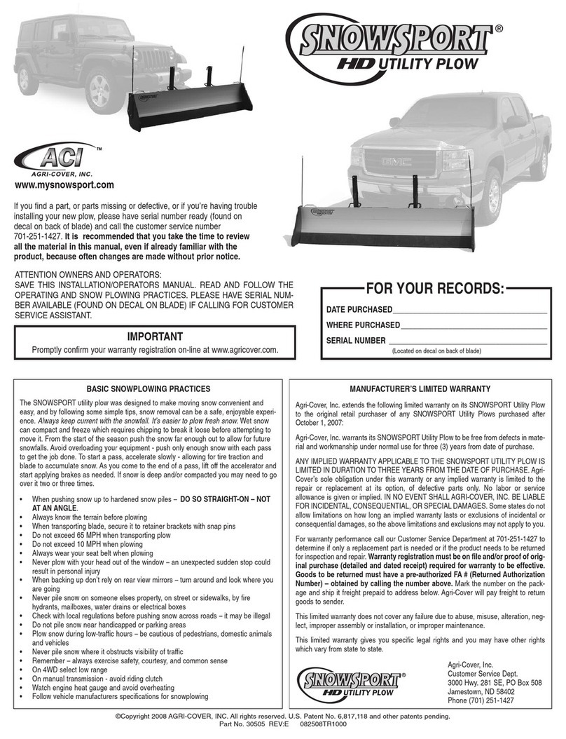 aci snowsport user manual