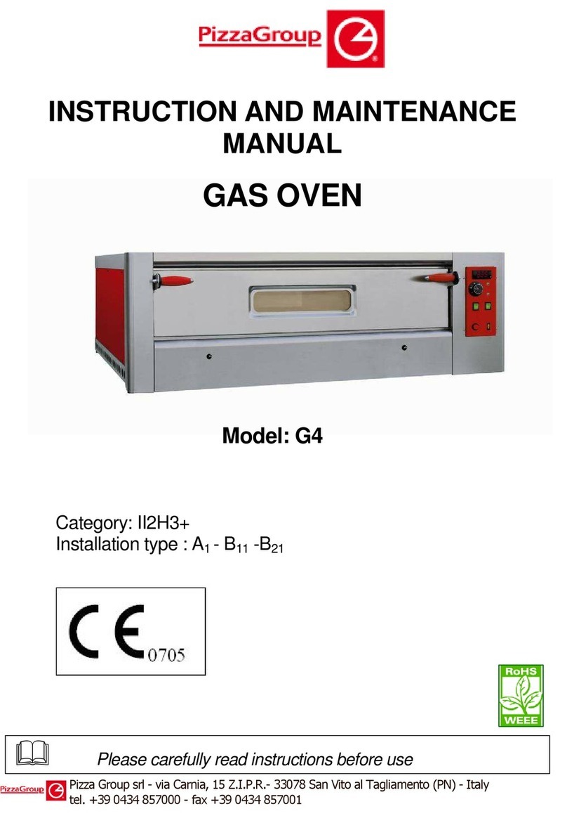 PizzaGroup G4 Instructions for use