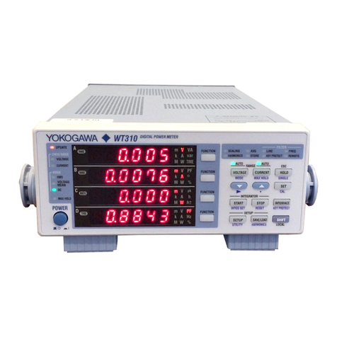 YOKOGAWA WT310 user manual