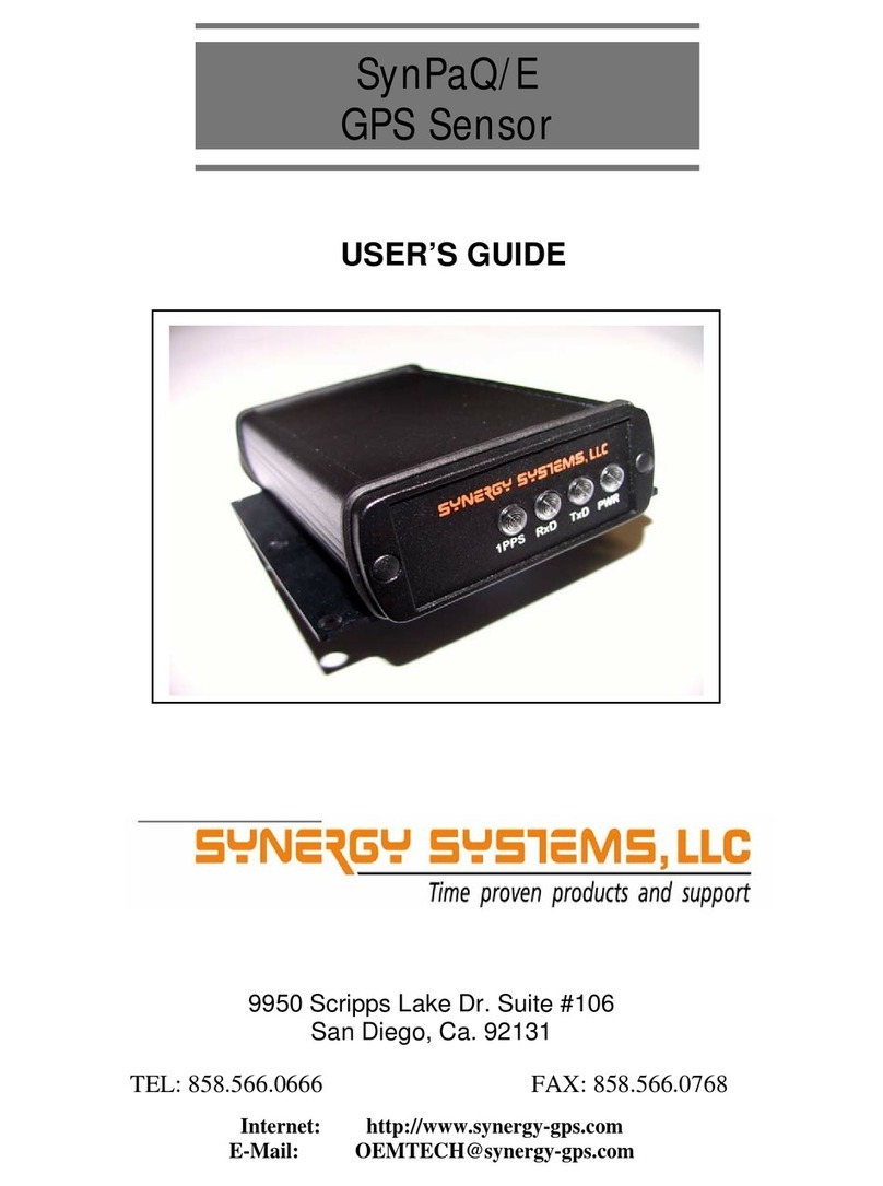 SYNERGY SYSTEMS SynPaQ/E user guide