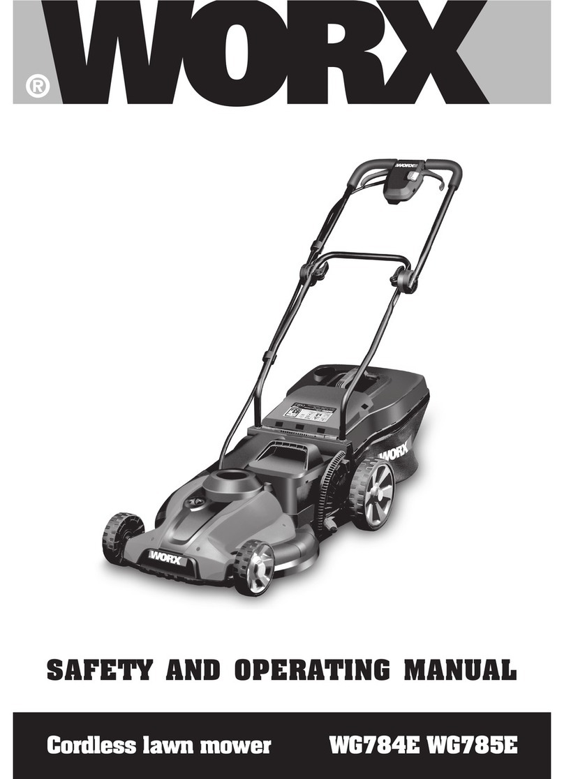 Worx WG784E Safety and operating manual