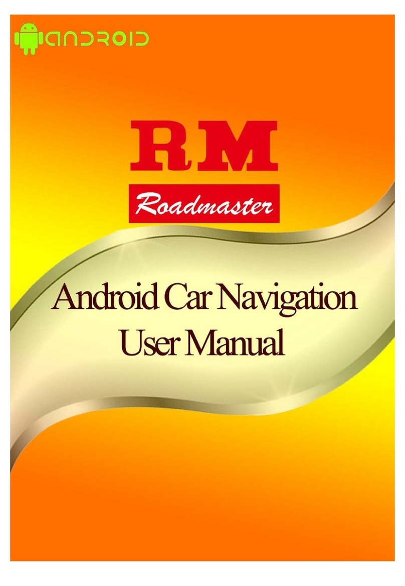 Roadmaster ANDROID CAR NAVIGATION user manual