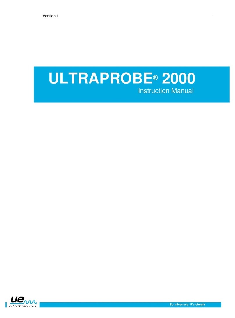 UE Systems ULTRAPROBE 2000 User manual
