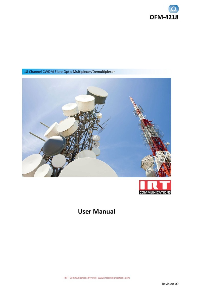 IRT OFM-4218 user manual