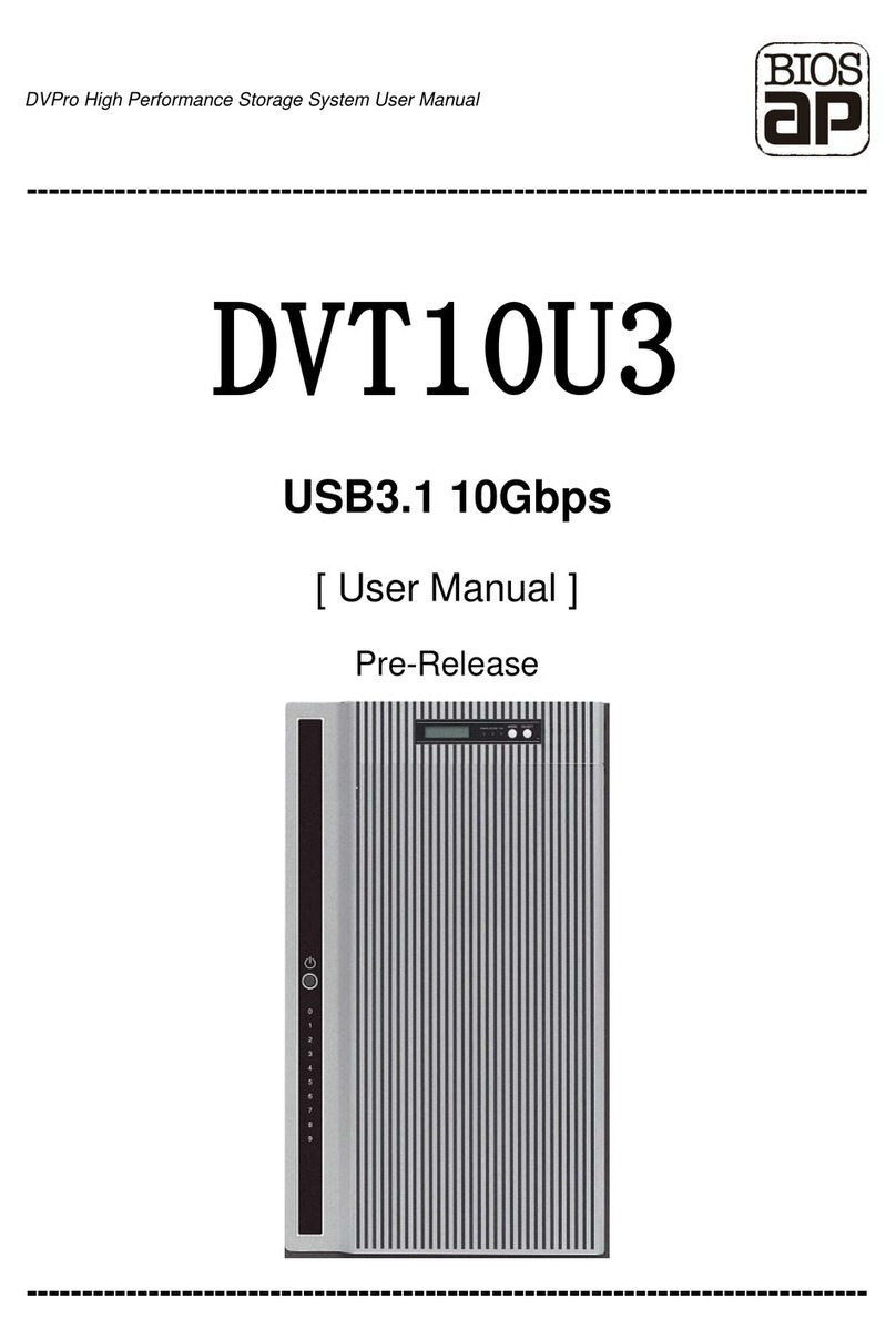 BIOS AP DVT10U3 User manual