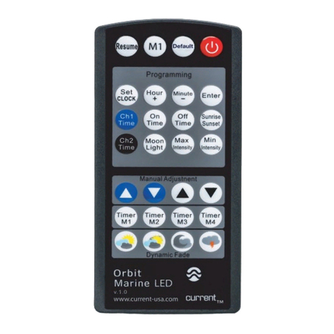 Current Orbit Marine PRO LED Light Quick installation guide Current Orbit Marine PRO LED Light Quick installation guide
