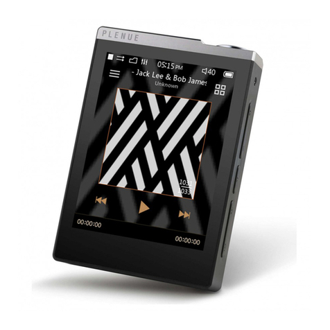 Cowon PLENUE D User manual